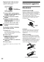 Preview for 140 page of Sony CDX-MP70 Installation/Connection Operating Instructions Manual