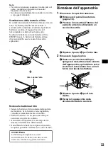 Предварительный просмотр 141 страницы Sony CDX-MP70 Installation/Connection Operating Instructions Manual