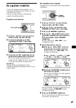 Preview for 171 page of Sony CDX-MP70 Installation/Connection Operating Instructions Manual