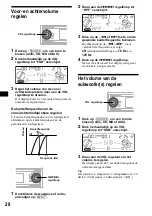 Предварительный просмотр 172 страницы Sony CDX-MP70 Installation/Connection Operating Instructions Manual