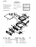 Preview for 44 page of Sony CDX-MP70 Installation/Connection Service Manual