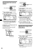 Preview for 24 page of Sony CDX-MP80 Operating Instructions Manual