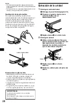 Preview for 92 page of Sony CDX-MP80 Operating Instructions Manual