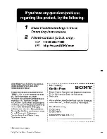 Предварительный просмотр 20 страницы Sony CDX-MR10 Operating Instructions Manual