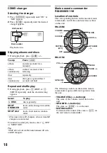 Предварительный просмотр 18 страницы Sony CDX-MR50IP Operating Instructions Manual