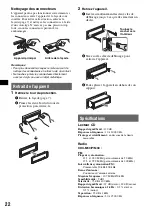 Предварительный просмотр 46 страницы Sony CDX-MR50IP Operating Instructions Manual