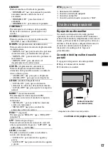 Предварительный просмотр 67 страницы Sony CDX-MR50IP Operating Instructions Manual