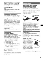 Предварительный просмотр 71 страницы Sony CDX-MR50IP Operating Instructions Manual