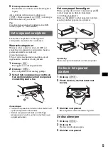 Предварительный просмотр 105 страницы Sony CDX-MR50IP Operating Instructions Manual