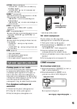 Предварительный просмотр 115 страницы Sony CDX-MR50IP Operating Instructions Manual