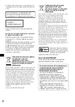 Предварительный просмотр 124 страницы Sony CDX-MR50IP Operating Instructions Manual