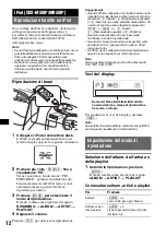 Предварительный просмотр 134 страницы Sony CDX-MR50IP Operating Instructions Manual