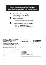 Предварительный просмотр 148 страницы Sony CDX-MR50IP Operating Instructions Manual