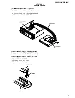 Предварительный просмотр 5 страницы Sony CDX-MR50IP Service Manual