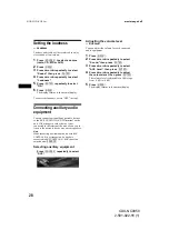 Preview for 28 page of Sony CDX-NC9950 Operating Instructions Manual