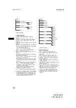 Preview for 32 page of Sony CDX-NC9950 Operating Instructions Manual