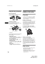 Preview for 34 page of Sony CDX-NC9950 Operating Instructions Manual