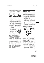 Preview for 35 page of Sony CDX-NC9950 Operating Instructions Manual