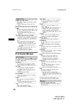 Preview for 40 page of Sony CDX-NC9950 Operating Instructions Manual