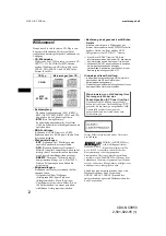 Preview for 42 page of Sony CDX-NC9950 Operating Instructions Manual