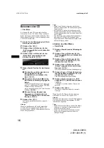 Preview for 56 page of Sony CDX-NC9950 Operating Instructions Manual