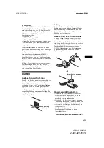 Preview for 81 page of Sony CDX-NC9950 Operating Instructions Manual