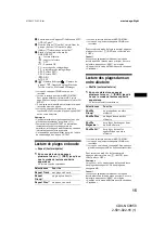 Preview for 101 page of Sony CDX-NC9950 Operating Instructions Manual