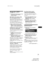 Preview for 107 page of Sony CDX-NC9950 Operating Instructions Manual