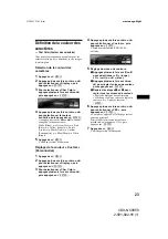 Preview for 109 page of Sony CDX-NC9950 Operating Instructions Manual