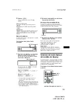 Preview for 141 page of Sony CDX-NC9950 Operating Instructions Manual