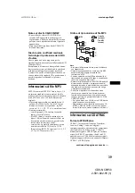 Preview for 169 page of Sony CDX-NC9950 Operating Instructions Manual