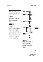 Preview for 207 page of Sony CDX-NC9950 Operating Instructions Manual