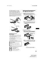 Preview for 213 page of Sony CDX-NC9950 Operating Instructions Manual