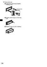 Предварительный просмотр 24 страницы Sony CDX-R3300 - Fm/am Compact Disc Player Operating Instructions Manual