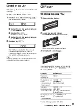 Предварительный просмотр 37 страницы Sony CDX-R3300 - Fm/am Compact Disc Player Operating Instructions Manual