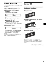 Предварительный просмотр 65 страницы Sony CDX-R3300 - Fm/am Compact Disc Player Operating Instructions Manual