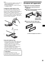 Предварительный просмотр 103 страницы Sony CDX-R3300 - Fm/am Compact Disc Player Operating Instructions Manual