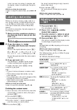 Preview for 10 page of Sony CDX-R3410 Operating Instructions Manual