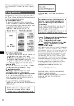 Предварительный просмотр 60 страницы Sony CDX-R35MR Operating Instructions Manual