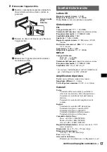 Предварительный просмотр 75 страницы Sony CDX-R35MR Operating Instructions Manual