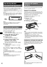 Preview for 62 page of Sony CDX-R450 Operating Instructions Manual