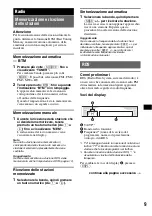 Preview for 67 page of Sony CDX-R450 Operating Instructions Manual