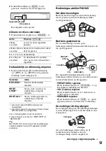 Preview for 91 page of Sony CDX-R450 Operating Instructions Manual