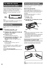 Предварительный просмотр 20 страницы Sony CDX-R550 Operating Instructions Manual