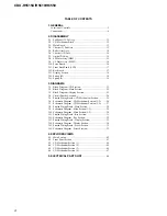 Preview for 4 page of Sony CDX-R5515X - Fm/am Compact Disc Player Service Manual