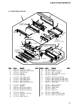 Предварительный просмотр 47 страницы Sony CDX-R5715X - Fm/am Compact Disc Player Service Manual