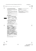 Предварительный просмотр 10 страницы Sony CDX-R6550 Operating Instructions Manual