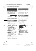 Предварительный просмотр 42 страницы Sony CDX-R6550 Operating Instructions Manual