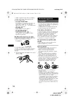 Предварительный просмотр 72 страницы Sony CDX-R6550 Operating Instructions Manual