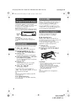 Предварительный просмотр 82 страницы Sony CDX-R6550 Operating Instructions Manual